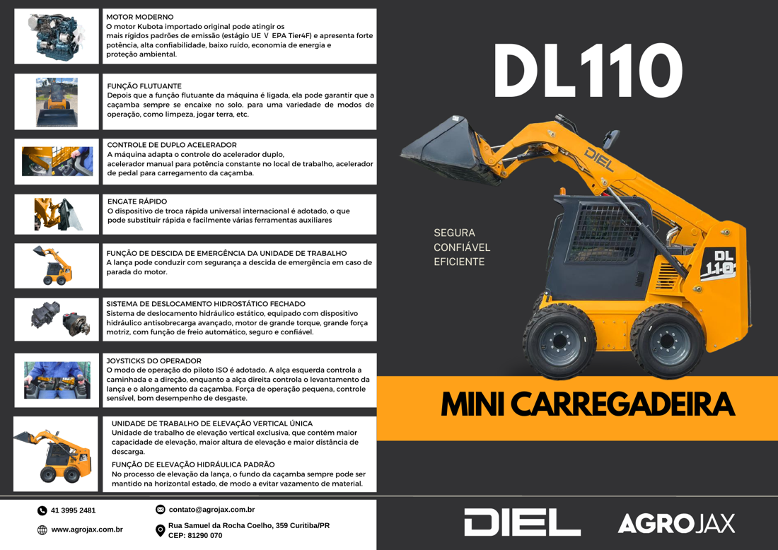 Capa do catálogo DIEL DL110