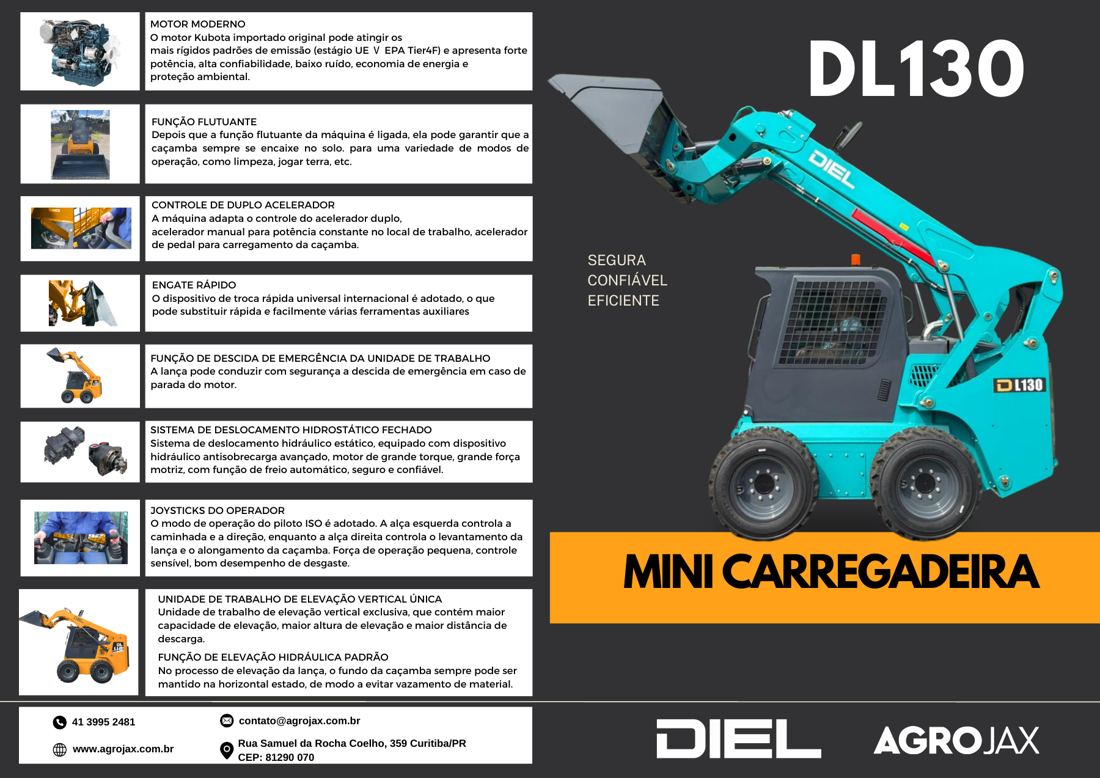 Capa do catálogo DIEL DL130