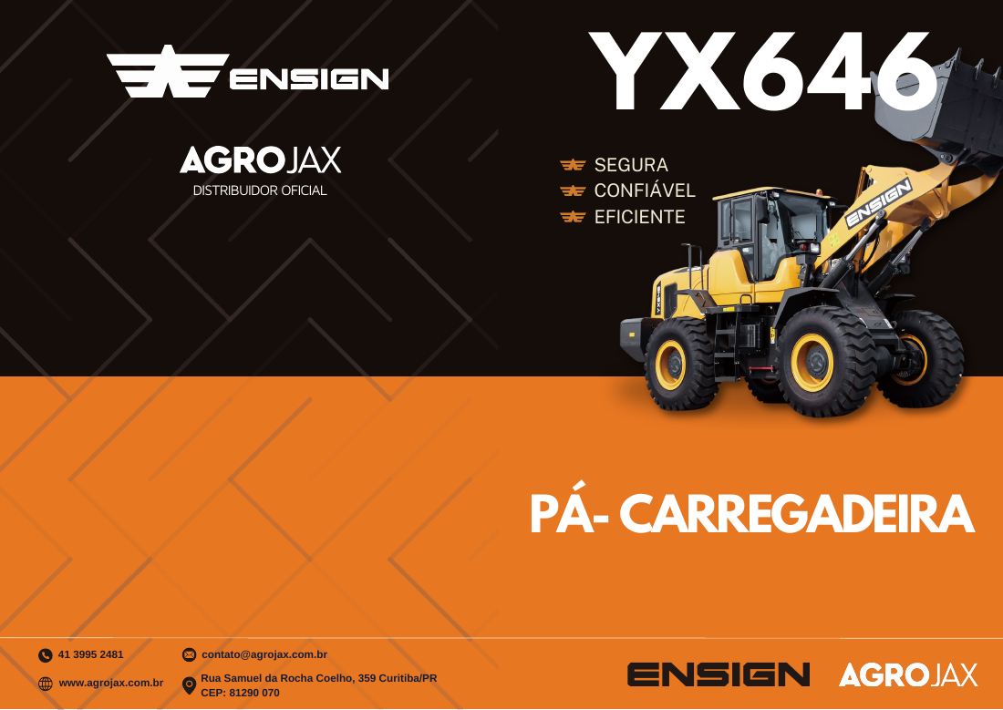 Capa do catálogo ENSIGN YX646