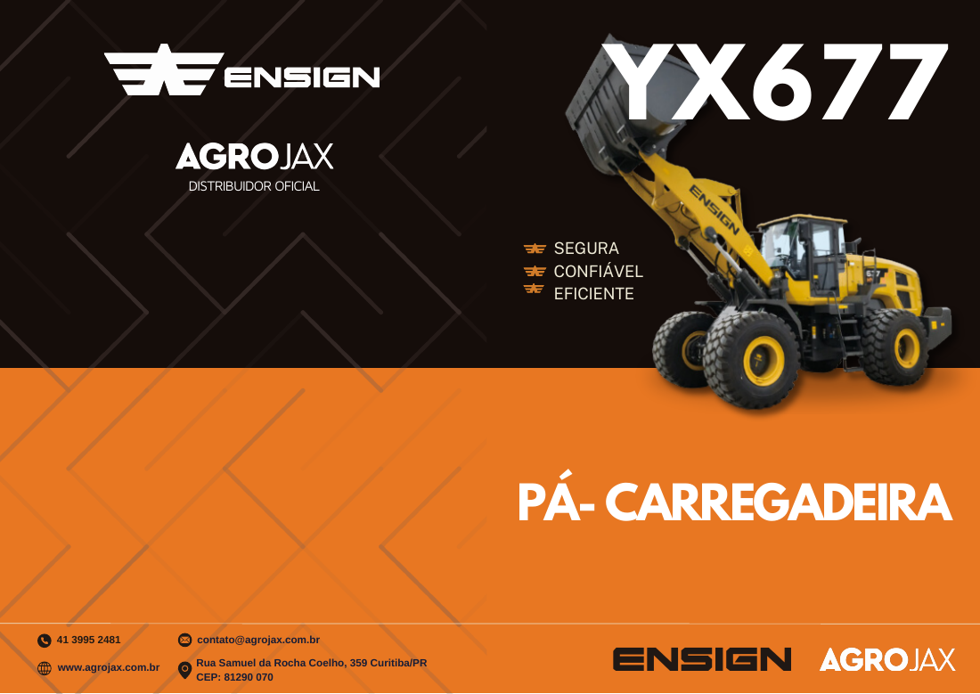 Capa do catálogo ENSIGN YX677
